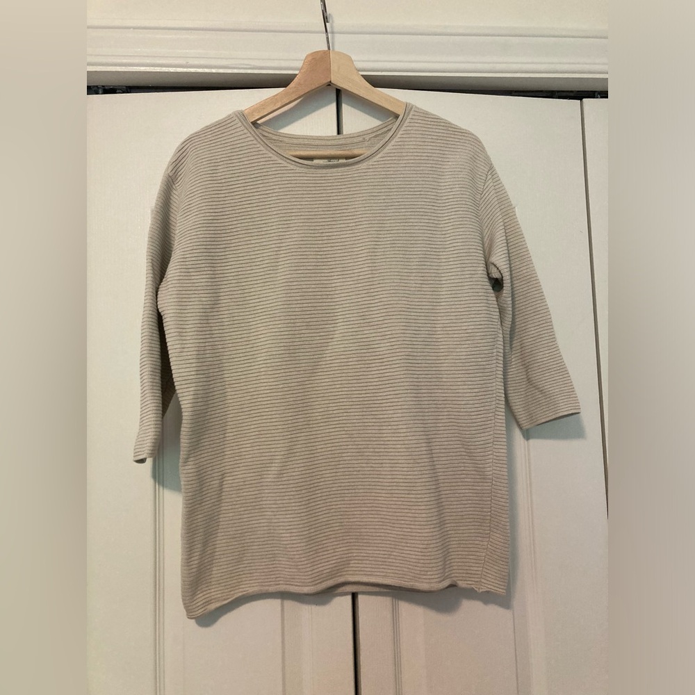 Aritzia Wilfred campanule sweater, cotton/silk/cashmere, size S